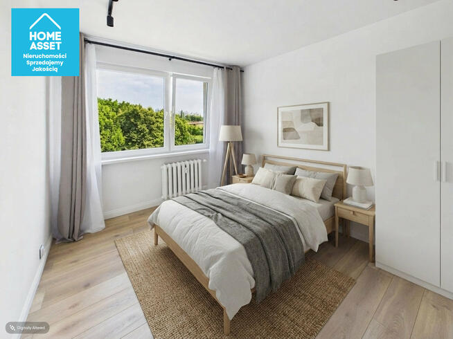 Gdańsk Zaspa | 48,2 m² | 2 lub 3 pokoje | Generalny remont | Loggia