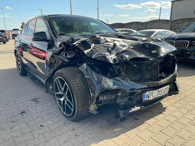 Mercedes GLE 43 AMG Salon PL Coupe 4Matic Kamery 360 Skóra Pamięć 390KM