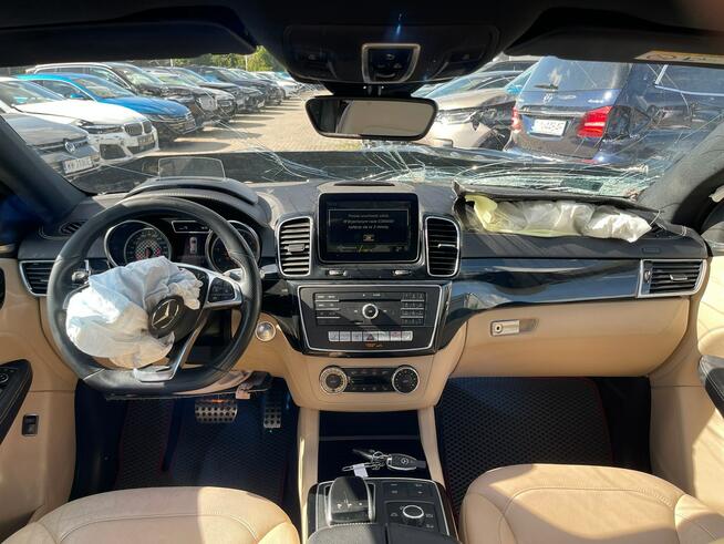 Mercedes GLE 43 AMG Salon PL Coupe 4Matic Kamery 360 Skóra Pamięć 390KM