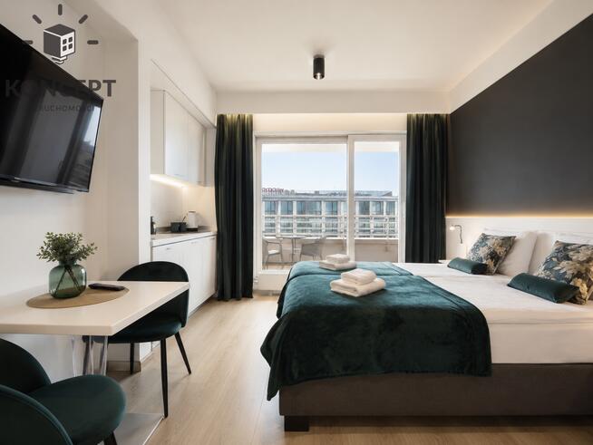 OVO Wrocław ul. Podwale | Studio | Inwestycja Premium | balkon