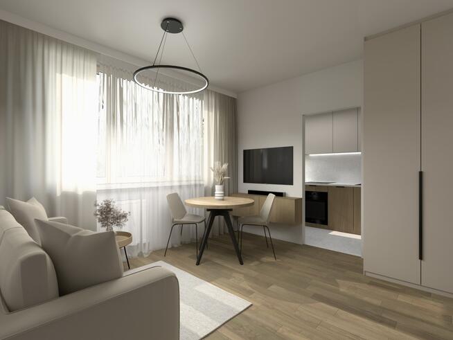 Stylowa Kawalerka | Remont | Meble + AGD | Murcki