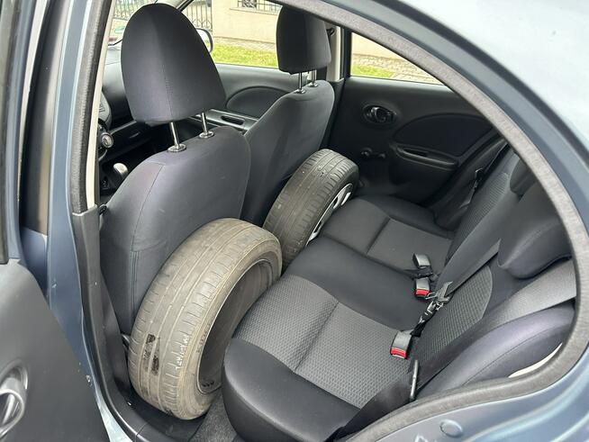 Nissan Micra Benzyna, klimatyzacja mrozi, dotykowa nawigacja, opony wielosezonowe