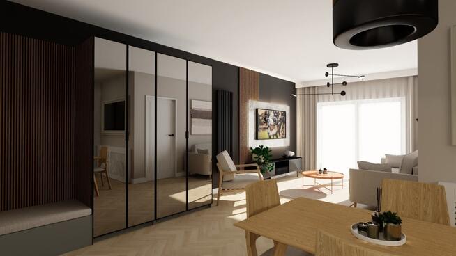NOWE | 48 m² |2 pokoje | Balkon | Winda | Projekt