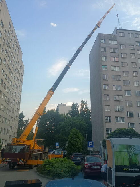 Usługi dźwigowe, dźwig Trzebnica, Oborniki Śląskie, Żmigród