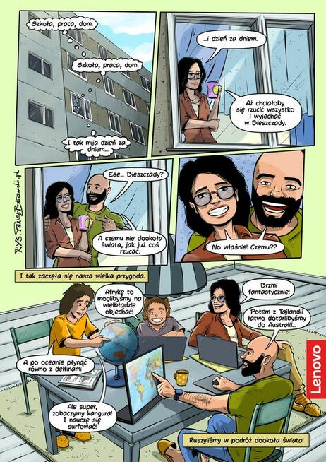 Komiksy na zamówienie TWORZYMY KOMIKSY bez AI rysownik