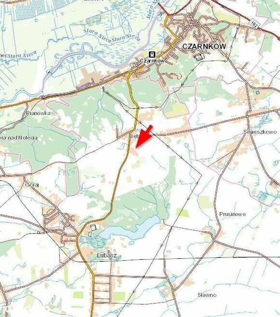 Dębe k. Czarnkowa | 974 m² | WZ na dom i garaż