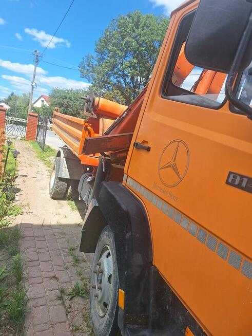 Mercedes-Benz 814 – HDS + wywrotka 3-stronna – 1998 r.