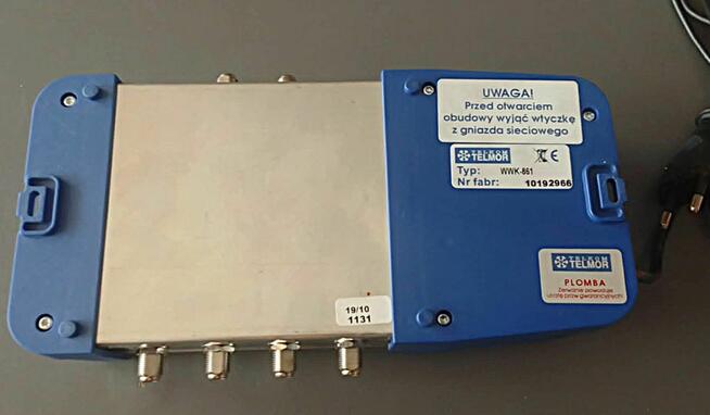 Wzmacniacz antenowy WWK-861 wielozakresowy kanałowy TELKOM