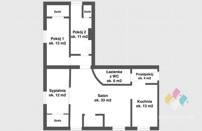 Ostróda ul. 11 Listopada, 92 m2, duża piwnica