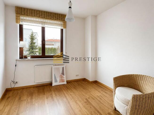 Dwupoziomowy apartament z ogródkiem Wilanów*Garaż