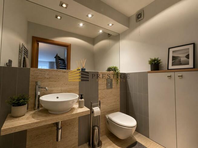 Dwupoziomowy apartament z ogródkiem Wilanów*Garaż