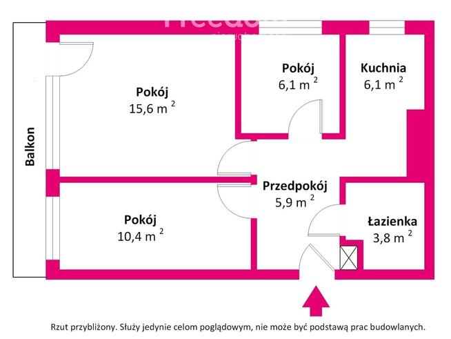 Piła – Osiedle Górne, 3-pokojowe