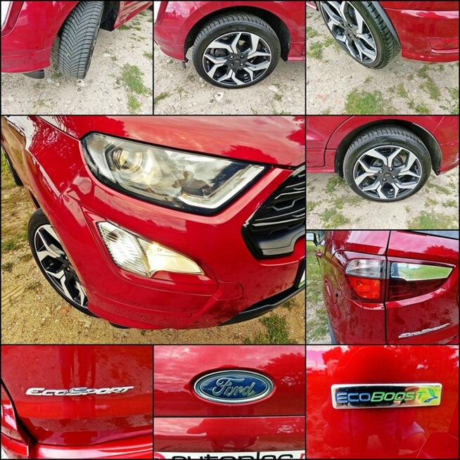 Ford EcoSport 1.0 EB 140 ST-LINE*Climatronic*Alu*Elektryka*LED*Alcantara*Po Serwisie