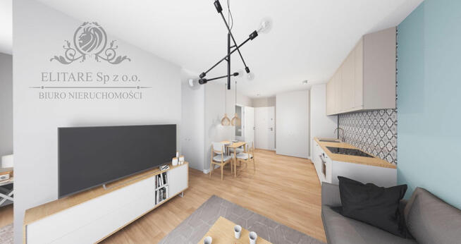 Mieszkanie 32,49 z możliwością wydzielnia sypialni/loggia/Szczepin