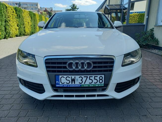 Audi A4 2.0Tdi 140KM Sedan BiXenon Ledy Skóry Navi KeylesGo Full Opcja Zadbany