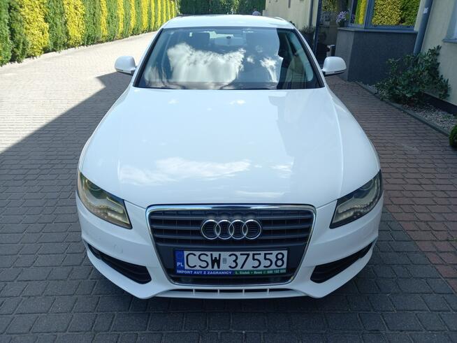 Audi A4 2.0Tdi 140KM Sedan BiXenon Ledy Skóry Navi KeylesGo Full Opcja Zadbany