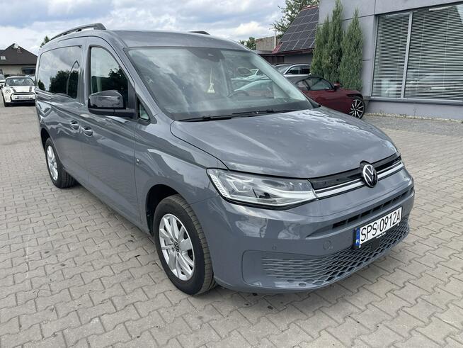 Volkswagen Caddy Salon PL MAXI Automat Skóra HAK Klimatronik 7 osobowy