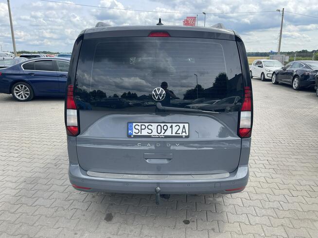 Volkswagen Caddy Salon PL MAXI Automat Skóra HAK Klimatronik 7 osobowy