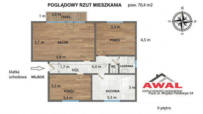 Mieszkanie Puck, Wojska Polskiego