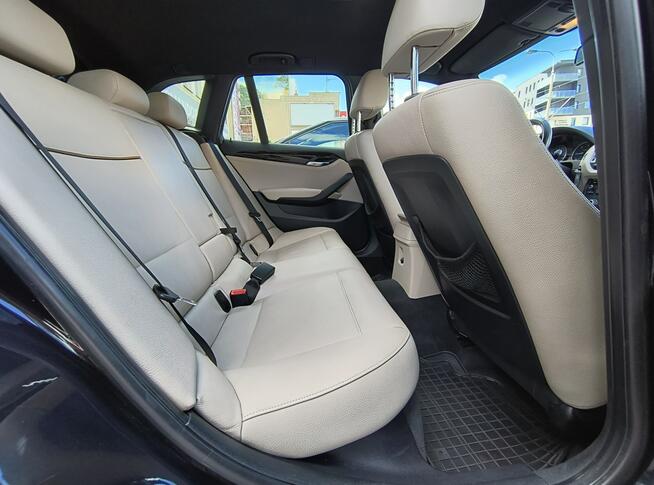 BMW X1 Salon PL| jasne skóry| ALU|4x4|Xdrive|czujniki parkowania | bezwypadk.