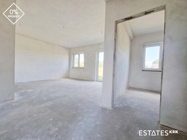 Nowy dom | 5 pokoi | 92,5 m² | Łazy k. Krakowa