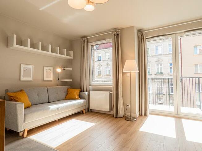 Kawalerka 26 m2, balkon - Kręta 23, Nadodrze