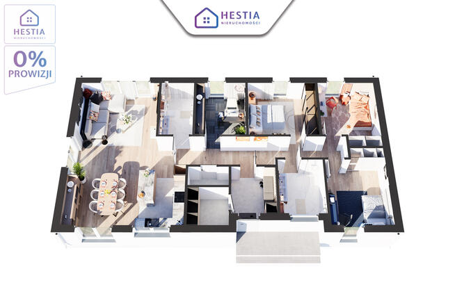 -50 tysięcy! Dom wolnostojący 120 m² działka 743m²