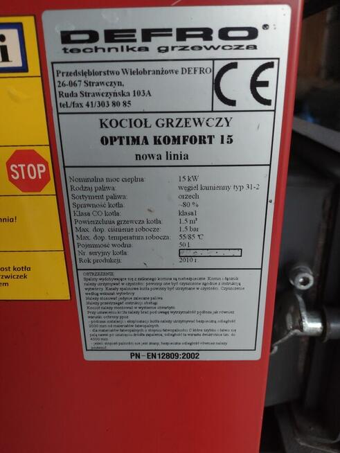 Piec centralnego ogrzewania DEFRO
