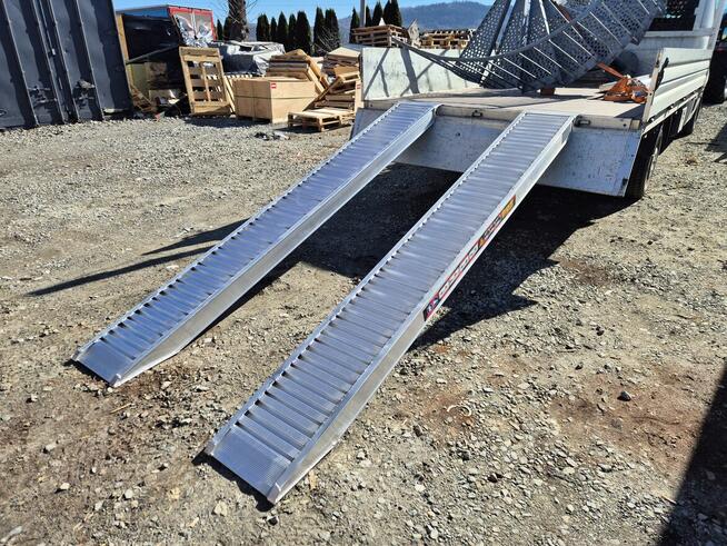 Lekkie najazdy aluminiowe 3m/3,7t. Dostawa kurierem 1 dzień