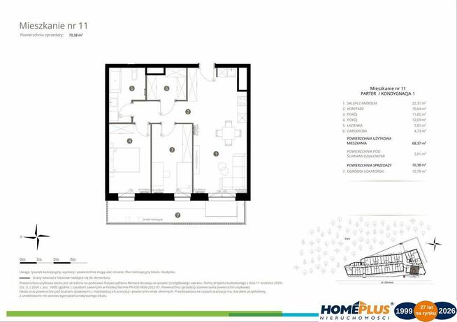 0%, Apartamenty w Miasteczku Wilanów, własny park