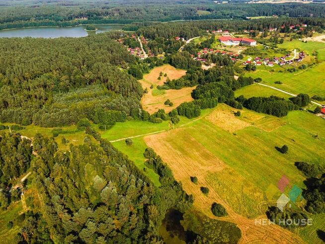 Woryty, budowała działka 1085 m2, Jezioro, las