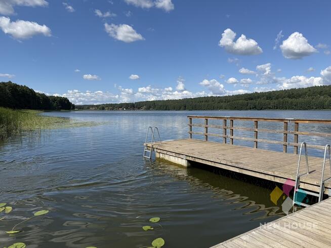 Woryty, budowała działka 1085 m2, Jezioro, las