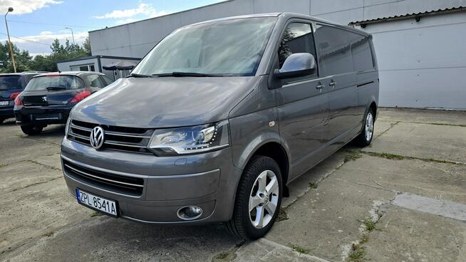 Volkswagen Transporter drzwi suwane z lewej i z prawej strony z dociągami, lampy ksenonowe, n