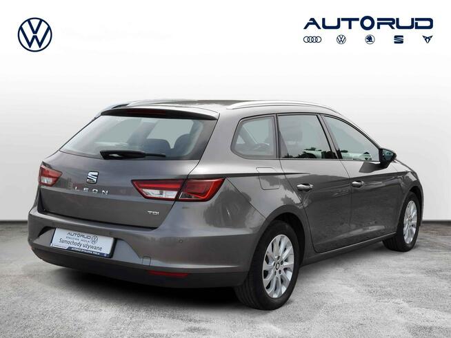 Seat Leon Sportstourer 1.6TDI 105KM 5-G SalonPL Serwis LEDy Czujniki Park. Super Stan