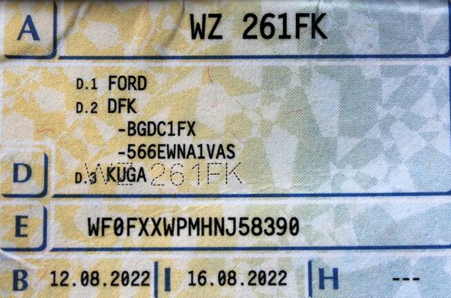 Ford Kuga ST-Line FV23% SalonPL Kamera Virtual Navi LED Grz.Fotele-Kierownica