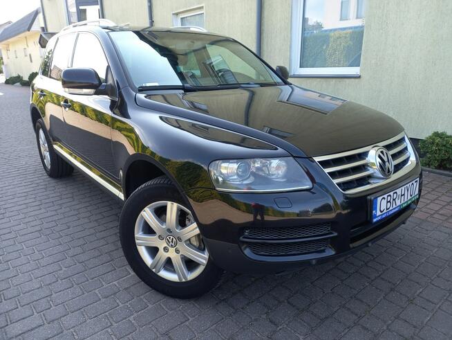 Volkswagen Touareg 3.0Tdi 224KM Skóry BiXenon Navi Pneumatyka Hak3500Kg Full Opcja Zarej.