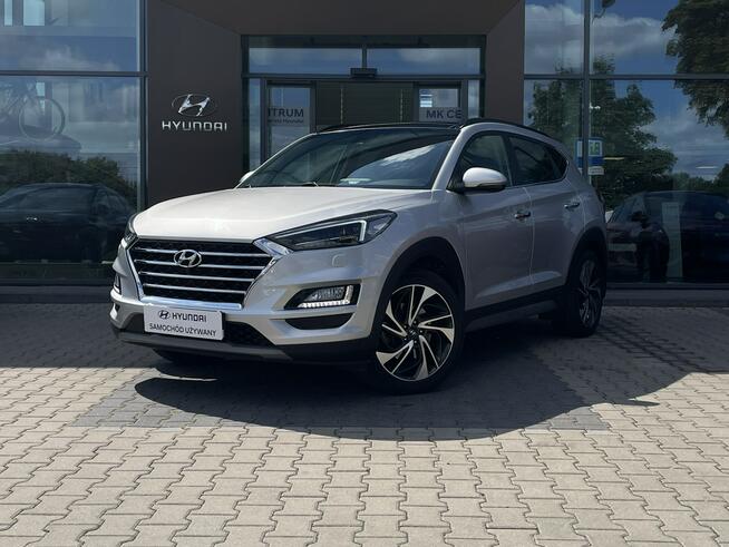 Hyundai Tucson 1.6TGDi 177KM 4WD 7DCT PREMIUM Panorama Skóra Salon Polska Umowa KS