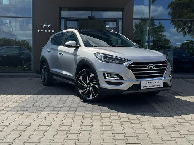 Hyundai Tucson 1.6TGDi 177KM 4WD 7DCT PREMIUM Panorama Skóra Salon Polska Umowa KS