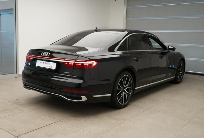 Audi A8 50 TDI Quattro Long HDMatrix B&O Advance ACC Oś skrętna Lodówka