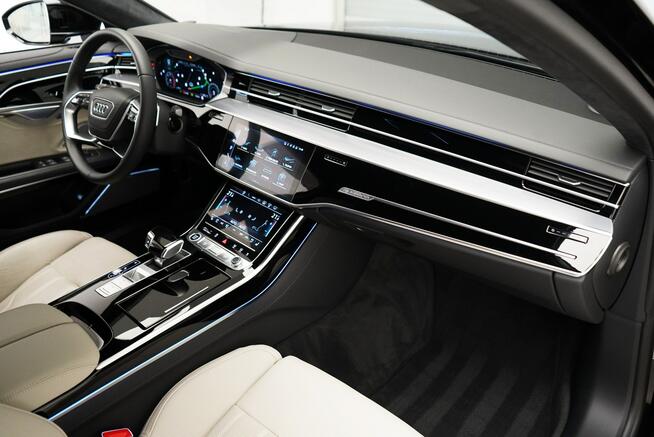Audi A8 50 TDI Quattro Long HDMatrix B&O Advance ACC Oś skrętna Lodówka