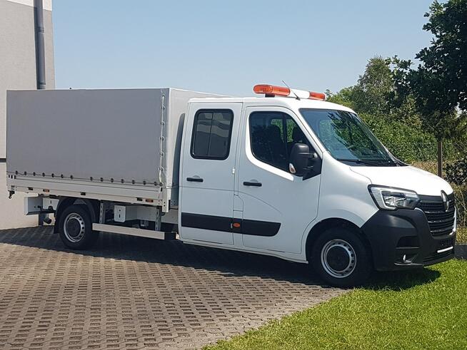 Renault Master DOKA 7-OSÓB PLANDEKA PAKA SKRZYNIA ŁADUNKOWA DOUBLE KABINA KLIMA