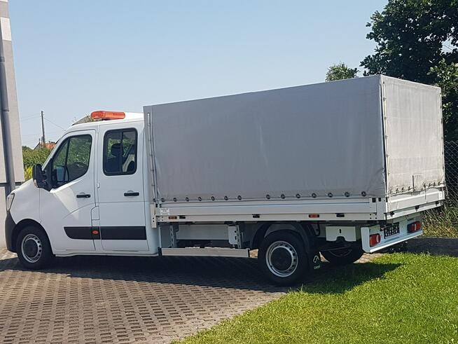Renault Master DOKA 7-OSÓB PLANDEKA PAKA SKRZYNIA ŁADUNKOWA DOUBLE KABINA KLIMA