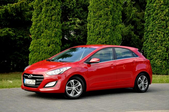 Hyundai i30 1.6i(120KM)*Lift*Led*Duża Navi*Grzana Kierownica*Parktronik*Alu16"ASO