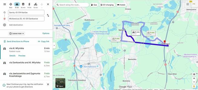 Działka budowlana Kaniów gm. Bestwina, Sarnia