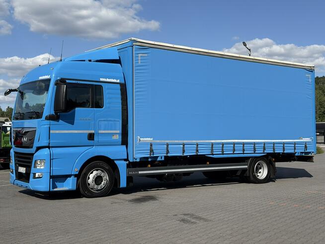 MAN TGX 18.360 4X2 E6 Nowe Plandeki Solówka Cały Na Poduszkach Firana Ładowność: 9573kg Zadbany Bezw