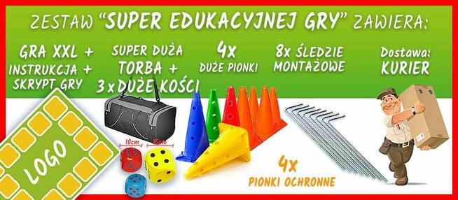 Gra XXL PROFILAKTYKA UZLAEŻNIEŃ – STOP NAŁOGOM dla DZIECI do