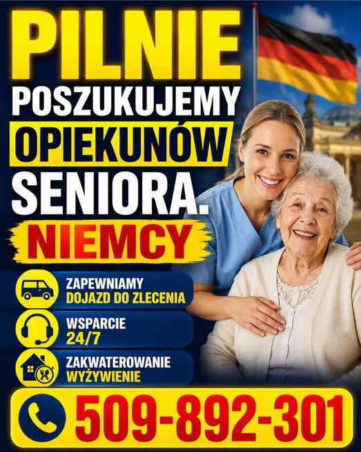 Praca w opiece w Niemczech – wyjazdy na sprawdzone zlecenia