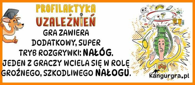 Gra XXL PROFILAKTYKA UZLAEŻNIEŃ – STOP NAŁOGOM dla DZIECI do