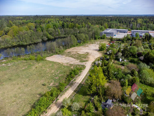 3 działki budowlane Olsztyn 1,1 ha, linia brzegowa