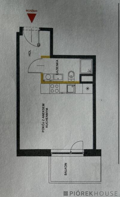 Kawalerka 26 m² | balkon | komórka | garaż | KW